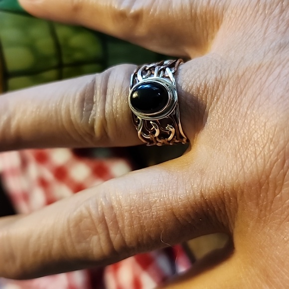 Black onyx ring - Picture 6 of 7